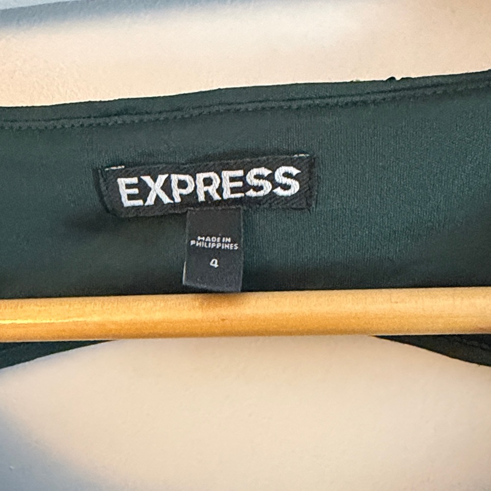 Express Emerald Sequin Mini Dress - image 2